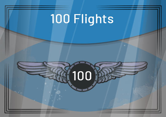 100 Flights Award