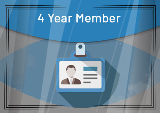 4 Year Membership